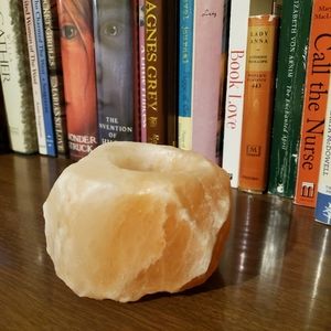 Himalayan Rock Salt Candle Holder